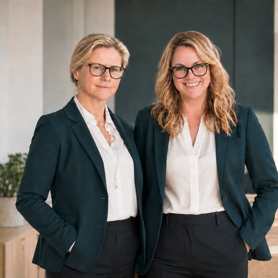 Linda Nevrén och Eleonore Höglund