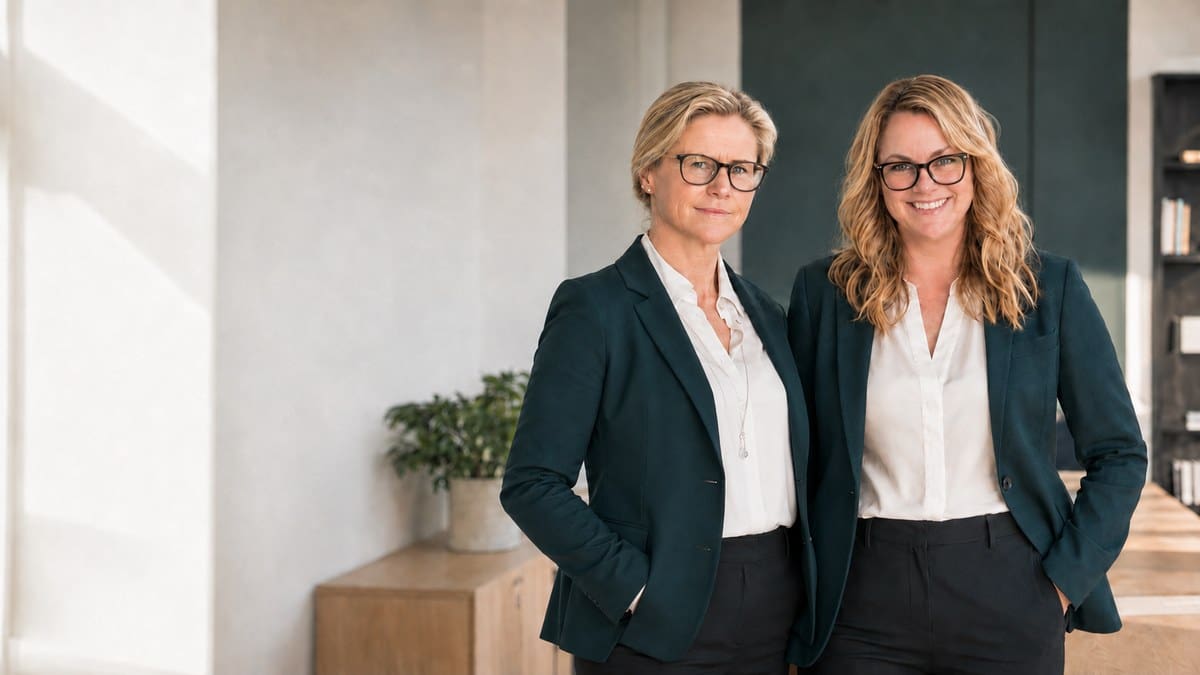 Linda Nevrén och Eleonore Höglund